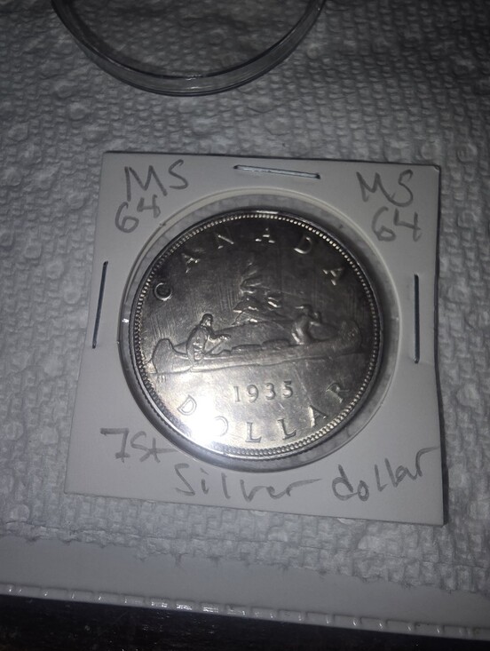 Other - PRICE DROP** First Circulated Year For The Canadian Silver Dollar (80% Silver)